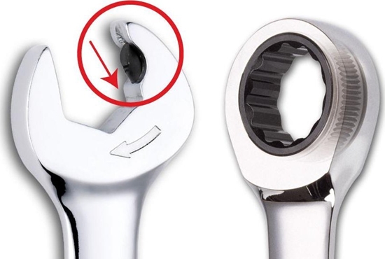 Picture of SATA SATA KLUCZ PASKO-OCZKOWY  11mm Z PODWÓJN GRZECHOTK