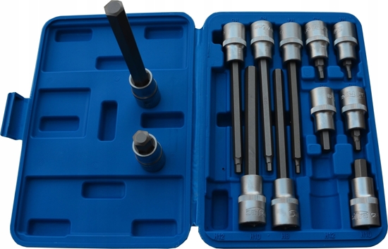 Picture of SATA SATRA LONG HEX SOCKET KEYS 1/2" 12 pcs.