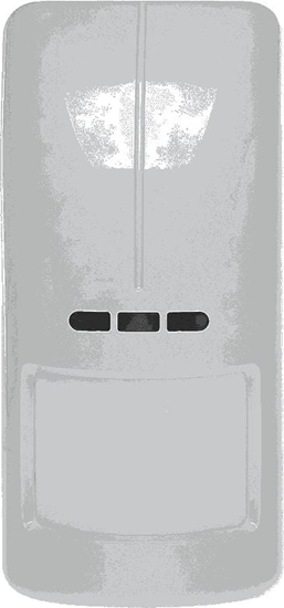 Picture of Satel Czujka ruchu dualna PIR+MW zewntrzna regulacja czuoci antymasking PET-20kg, szara OPALGY