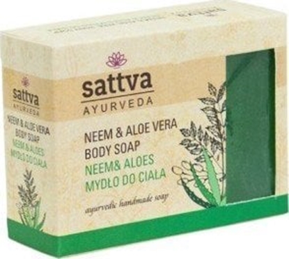 Picture of Sattva MYDO W KOSTCE DO CIAA NEEM I ALOES 125 g - SATTVA