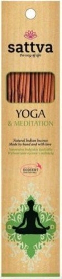 Изображение Sattva Naturalne Kadzida Yoga & Meditation 15szt.