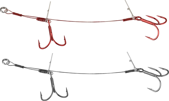 Picture of Savage Gear Carbon49 Double Stinger #2/0 13.5cm 23kg 2szt. (54884)