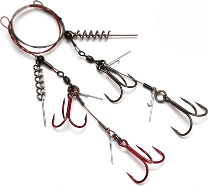 Attēls no Savage Gear Release Rig L 45cm 31kg #1+#2/0 2szt. (57459)