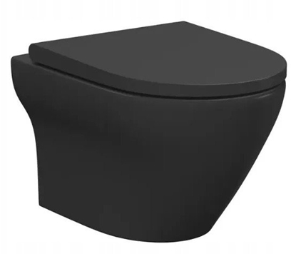 Attēls no SB574 MZ UM LARGA OVAL CLEAN ON DESKA SLIM WRAP DUR WO W ANTRACYT BOX