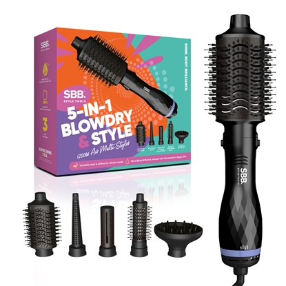 Picture of SBB. SBDR-2850-EU 5 in 1 Blowdry and Style