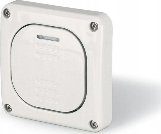 Picture of Scame cznik krzyowy podtynkowy Protecta IP66 hermetyczny 10A Scame 137.3111 szary bez puszki