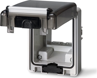 Picture of Scame Drzwiczki do rozdzielni budowlanej Scame Domoplus 570.6001 przezroczyste