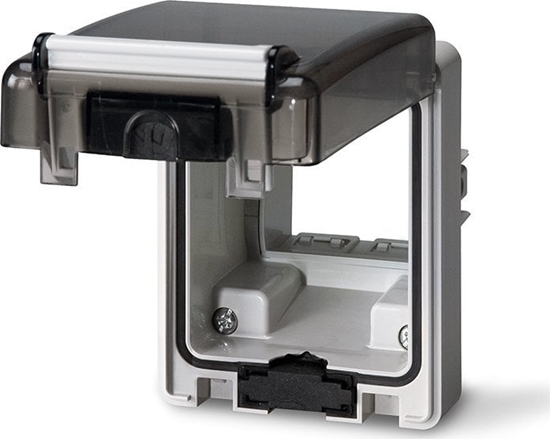 Picture of Scame Drzwiczki do rozdzielni budowlanej Scame Domoplus 570.6001 przezroczyste