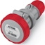 Picture of Scame Gniazdo przenone Scame Optima 318.1647 16A 5P IP67 czerwone