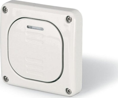 Picture of Scame Przycisk chwilowy podtynkowy Protecta IP66 hermetyczny 10A Scame 137.3311P szary bez puszki