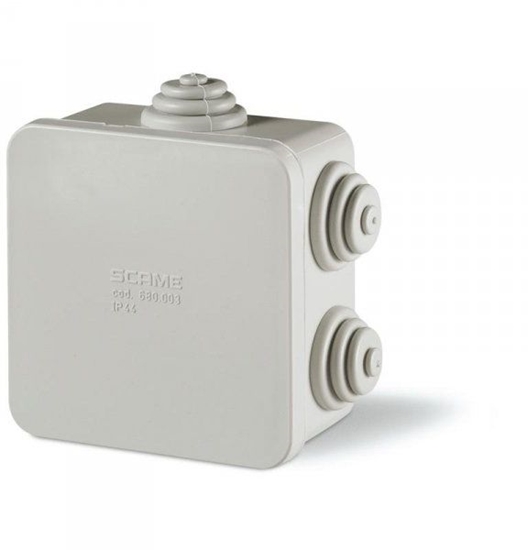 Picture of Scame Puszka instalacyjna 80x80x40mm Scabox 6 dawic (680.003)