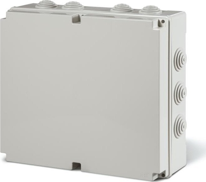 Picture of Scame Puszka natynkowa hermetyczna IP55 460X380X130mm z dawnicami Scabox Scame 685.011 szara