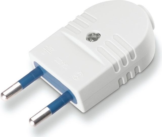 Picture of Scame Wtyczka przenona 230V 10A 2P IP20 biaa (104.4000-SF)