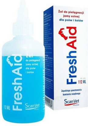 Picture of ScanVet Fresh Aid 112ml - pielgnacja jamy ustnej psa i kota