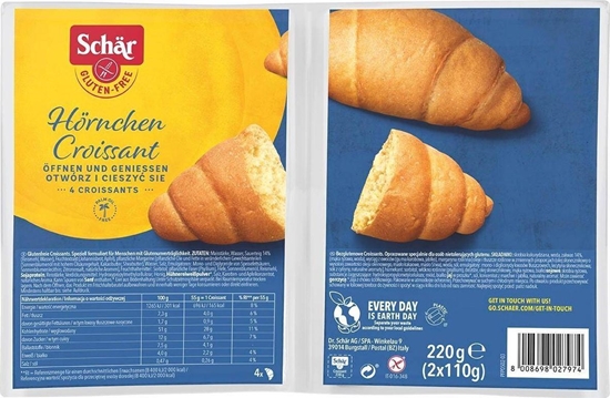 Изображение Schar Croissant bezglutenowy 4 sztuki 220 g Schar