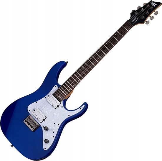 Picture of Schecter SGR Banshee-6 electric guitar, Electric Blue