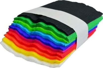 Изображение SCHEMAT Bibua marszczona kostka A6 MIX kolorów 6144