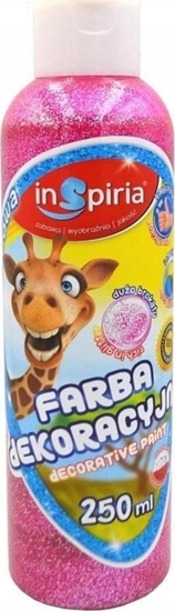 Picture of SCHEMAT Farba dekoracyjna brokat róowa 250ml