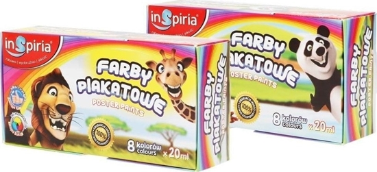 Picture of SCHEMAT Farby plakatowe 8 kolorów 20ml