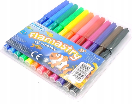 Picture of SCHEMAT Flamastry 12 kolorów