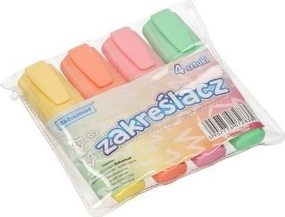Изображение SCHEMAT Zakrelacze pastelowe 4 kolory