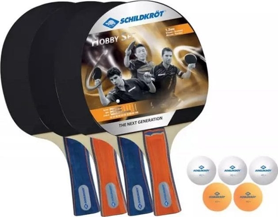 Picture of Schildkrot Zestaw Rakietki do Tenisa Stoowego Pokrowiec Pieczki SCHILDKROT Hobby Sop
