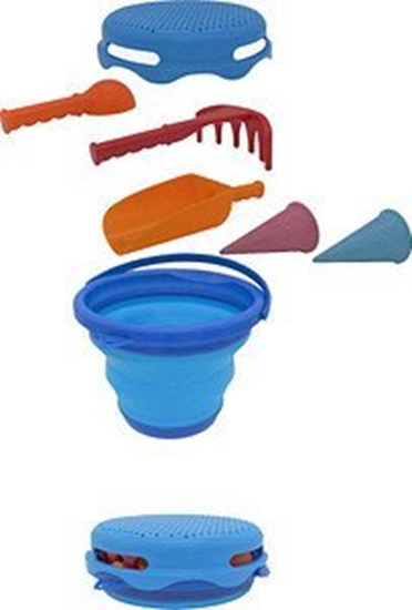 Изображение Schildkrot Zestaw zabawek do piasku, niebieski (970244)