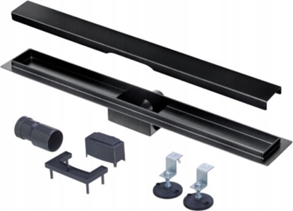 Attēls no Schlosser Odpyw liniowy PLATINUM 700 Czarny mat