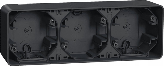 Picture of Schneider Electric Mureva Styl Podstawa nacienna 3x pozioma antracytowa MUR37713