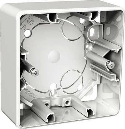 Attēls no Schneider Electric SCHNEIDER ELECTRIC Exxact 1 modul underlag 35mm hvid