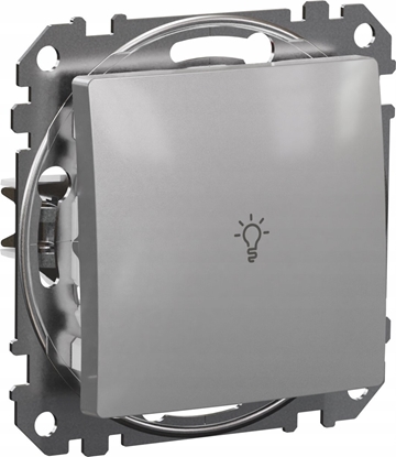 Picture of Schneider Electric Sedna Design Przycisk wiato srebrne aluminium SDD113132