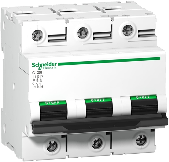 Picture of Schneider Electric Wycznik nadprdowy C120H 3p, 80A, charakterystyka B A9N18424