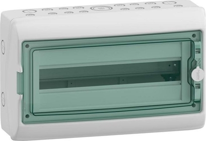 Picture of SCHNEIDERE Rozdzielnica hermetyczna Schneider Mureva / d. Kaedra 1x18 IP65 UV MRV-1-18-NT-T 13432 natynkowa drzwi transparentne