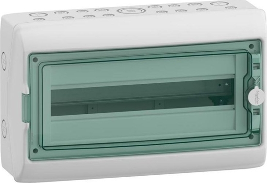 Picture of SCHNEIDERE Rozdzielnica hermetyczna Schneider Mureva / d. Kaedra 1x18 IP65 UV MRV-1-18-NT-T 13432 natynkowa drzwi transparentne