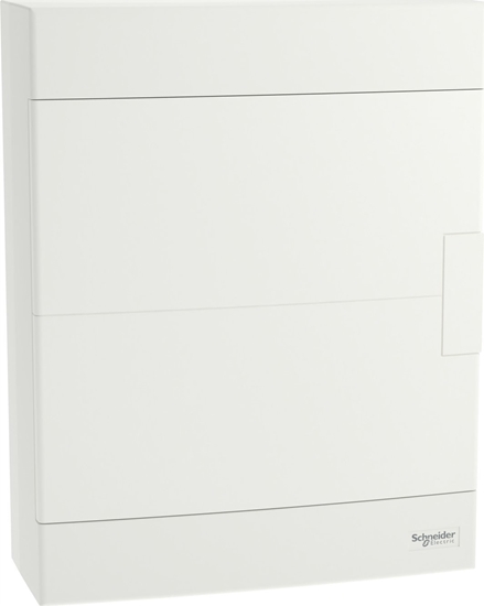 Picture of SCHNEIDERE Rozdzielnica natynkowa Schneider 2x12 IP40 IK07 Easy9 EU EZ9EU-2-12-NT-P EZ9EUD212 biaa drzwi biae