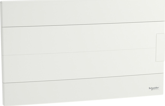 Picture of SCHNEIDERE Rozdzielnica podtynkowa Schneider 1x18 IP40 IK07 Easy9 EU EZ9EU-1-18-PT-P EZ9EUB118 biaa drzwi biae