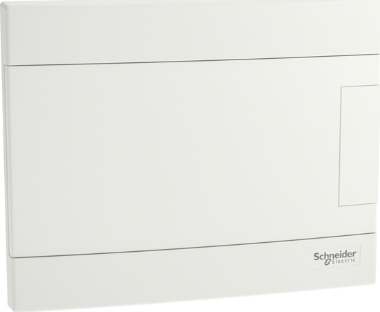Picture of SCHNEIDERE Rozdzielnica podtynkowa Schneider 1x8 IP40 IK07 Easy9 EU EZ9EU-1-8-PT-P EZ9EUB108 biaa drzwi biae