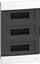 Изображение SCHNEIDERE Rozdzielnica podtynkowa Schneider 3x12 IP40 IK07 Easy9 EU EZ9EU-3-12-PT-T EZ9EUA312 biaa drzwi transparentne