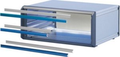 Attēls no SCHROFF Elementy konstrukcyjne obudowy SCHROFF PropacPRO, ksztat 1, RAL 5007, 42 KM