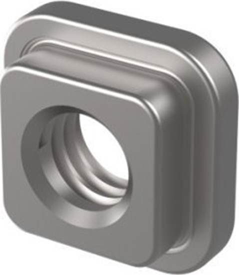 Picture of SCHROFF Elementy montaowe SCHROFF do wytrzymaych komponentów, nakrtka, kwadratowa, M4