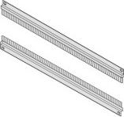 Изображение SCHROFF Kana kablowy SCHROFF 19 z listw szczotkow, srebrny