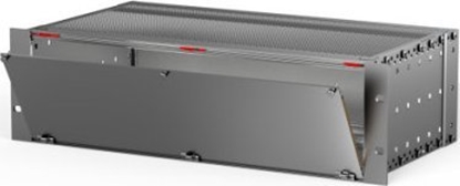 Изображение SCHROFF Panel przedni SCHROFF, ekranowany, dolny na zawiasach, 3 U, 63 U, 2,5 mm, al, anodowany przód, przewodzcy ty