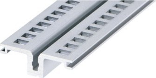 Изображение SCHROFF Pozioma szyna tylna, typ AB do tylnych prowadnic pyt we/wy, 84 KM