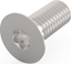 Picture of SCHROFF ruba SCHROFF z bem stokowym, Torx M5x12 mm, stal, ocynkowana, 100 szt.