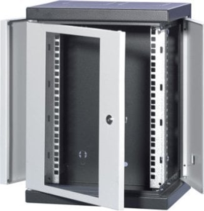 Изображение SCHROFF SCHROFF EPCASE 10 obudowa 4 U ze szklanymi drzwiami, (wys. x szer. x gb.) 262x345x280 mm