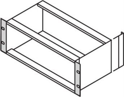 Изображение SCHROFF SCHROFF EuropacPRO 19 uchwyt do uszczelki ze stali nierdzewnej, typ F, 3 HU