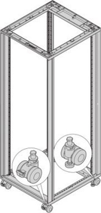 Изображение SCHROFF SCHROFF Novastar koo 400 kg, z regulowanymi nogami