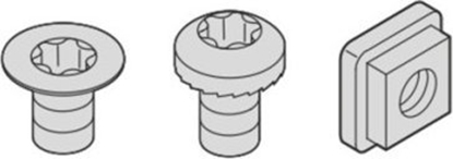 Attēls no SCHROFF SCHROFF Pyta montaowa Zestaw montaowy do podwozia