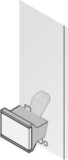 Picture of SCHROFF SCHROFF Uchwyt trapezowy typ 1, spód czarny