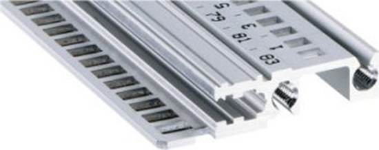 Picture of SCHROFF Szyna pozioma SCHROFF, przednia, typ H-LD, do duych obcie, z dug krawdzi, do zastosowa IEEE, 84 HP